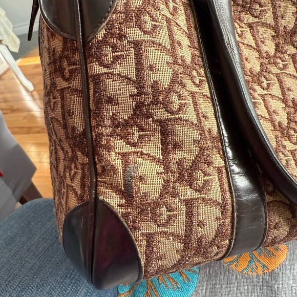 Authentic Vintage Dior Trotter Boston handbag - Picture 11 of 17